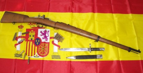 Vendo mauser oviedo 1893 de 1.928 todos los numeros coincidentes excepto el cerrojo, se puede ver y probar 20