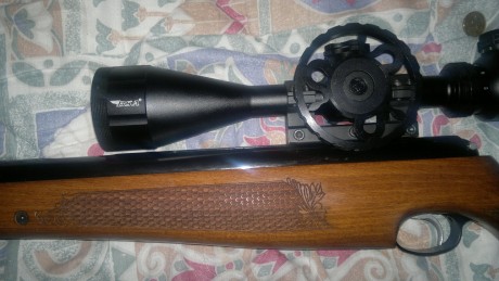 buenas tardes. 
Pongo en venta una carabina pcp rohm tm 200 en calibre 4.5mm.
Para tiro de iniciacion 71