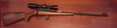 Vendo cz 452 luxe still, calibre 22lr, modelo bajo pedido (still- cañon 1 pulgada mas largo y rosca en 10