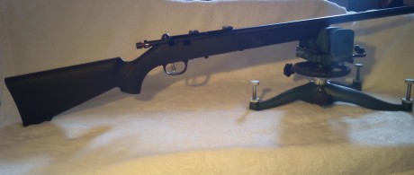 Vendo Carabina de cerrojo MARLIN XT-22VR.
Se trata de una carabina de cañón pesado ideada para miniFclass 01