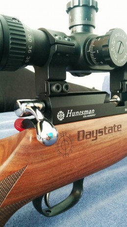 Vendo Equipo Completo PCP.

-Carabina Daystate Huntsman Classic 4,5 mm 
(Con cargador de 10 balines, adaptador 02