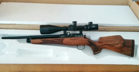 Vendo Equipo Completo PCP.

-Carabina Daystate Huntsman Classic 4,5 mm 
(Con cargador de 10 balines, adaptador 01