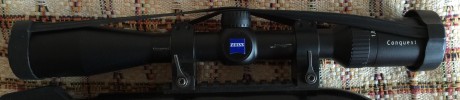 Visor Zeiss conquest 1,8-5,5-38 con anillas warne desmontables el precio incluye el envío, precio 450€ 01