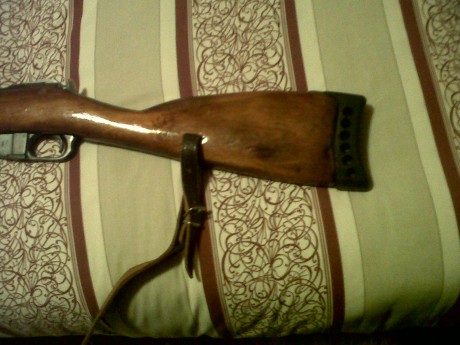 vendo mozin centrado y revisado con culatin de goma y freno de boca modelo m 44 sin enganche de bayoneta 02