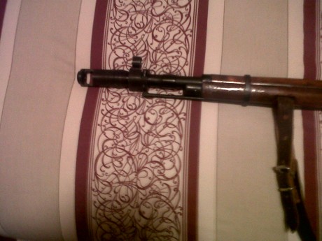 vendo mozin centrado y revisado con culatin de goma y freno de boca modelo m 44 sin enganche de bayoneta 01
