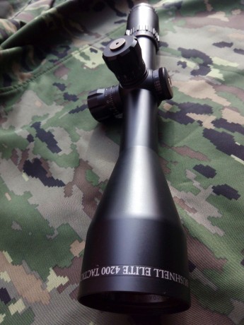 Se vende visor bushnell elite 4200 tactical 6-24x50 reticula mildot,muy buen visor!! con una luminosidad 02