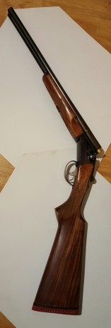 Escopeta Amantino paralela corta, con 51 cm de cañón calibre 20 como nueva 000€.
Entrego en mano comunidad 01