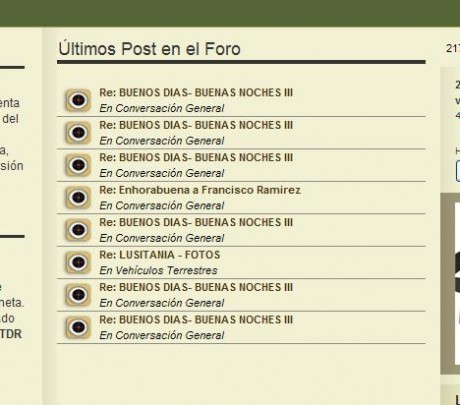Buenos días, espero que no haya polémicas, pero yo tampoco me encuentro agusto en la trastienda, los compañeros 80