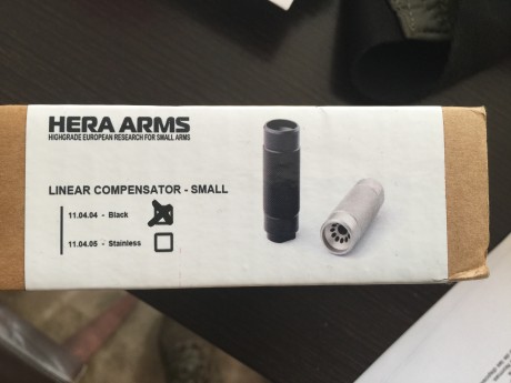 Hola
Vendo Freno de Boca Lineal HERA ARMS es ideal para rifles de cañón corto. Están diseñados con 12 02
