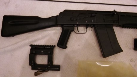Con todo dolor he decidido vender mi Saiga 12, modelo 078 semi-automatica, con guardamanos TAPCO, bocacha 00