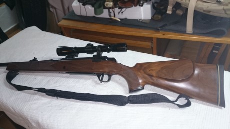 Rifle de cerrojo calibre 270 W.  En perfecto estado, Solo se ha probado, lo vendo por exceso de armas. 00