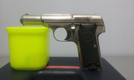 vendo astra purito 300 niquelada en calibre 9 corto ( 380 auto ) . en buen estado de conservacion y funcionando 10