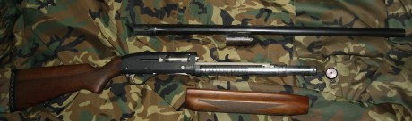 Vendo escopeta repetidora Baikal MP 153. Esta en muy buen estado, solo con los roces tipicos del uso, 00