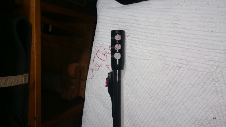 Rifle con alza de batida, monturas Appel y visor Bushnell   1´5-6x50 Tubo de 30,Culata con cama de resina, 00
