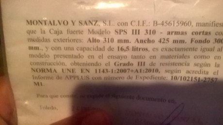 Hola buenas se vende armero sps grado 3 e vendido el arma y haora dispongo del amero..vacio en casa :roll: 00