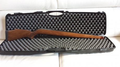 VENDIDA GRACIAS
Hola Vendo Carabina Gamo Stutzen de calibre 4.5, culata restaurada hace un año, mecánica 02