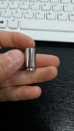 vendo vainas del calibre 45 auto nuevas a estrenar desempistonadas  y niqueladas ( blancas) marca REMINGTON 02