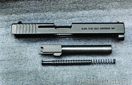 Estoy interesado en adquirir un kit de conversión al calibre .22 para una Glock 17 de tercera generación 00