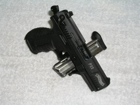 Hola foro Vendo mi Walther P22LR unico dueño muy poco uso la use solo para ascender a 2ª categoria y poco 00