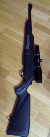 Vendo rifle Browning long track composite hc calibre 30-06 con monturas desmontables Leupold QR y visor 02