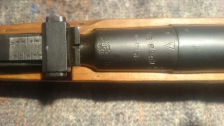 Hola,vendo carabina mosin M44 año 1945 numeracion coincidente,buen estado de pavon y maderas,estriado 00