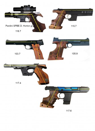 Hola a todos: Cambio cachas originales de la Hämmerli 208 por el otro modelo de la misma pistola. Creo 141