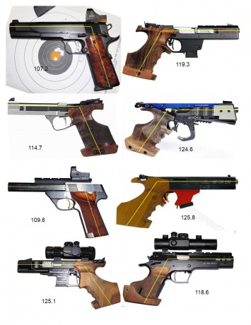 Hola a todos: Cambio cachas originales de la Hämmerli 208 por el otro modelo de la misma pistola. Creo 140