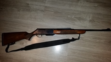 Hola,
Vendo rifle Browning bar II del 30-06,muy buen estado,la vendo por falta de tiempo en la caza,l'arma 20