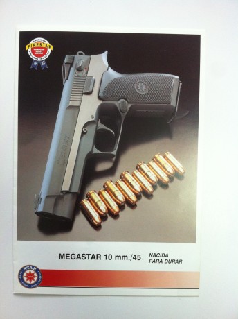 Hola Foreros;

Busco Star Megastar; en 10 mm auto ó .45 acp, me dá igual....

Vamos a ver que hay por 82
