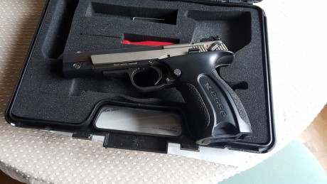 Vendo pistola Hammerli xesse 4.5. En perfecto estado. Se incluye 1 cargador, maletín y accesorios originales. 10