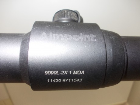 Vendo punto rojo Aimpoint, tiene sus añitos, estaba colocado en un antiguo hk 940, que su propietario 00