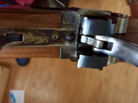 Vendo rifle Sharp cal 54 modelo Sporting de Pedersoli de cartucho de papel. Guiable en AE con cincuenta 01