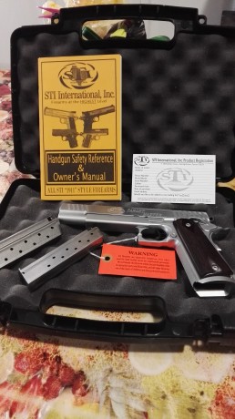 Compañeros, pongo a la venta esta escandalosa STI TARGET MASTER CROMADA DE 6" Y 9 mm,  está prácticamente 02