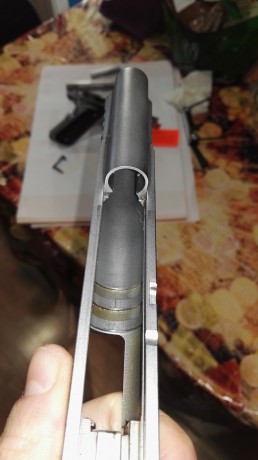 Compañeros, pongo a la venta esta escandalosa STI TARGET MASTER CROMADA DE 6" Y 9 mm,  está prácticamente 10