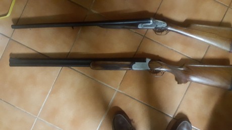Voy a poner a cambiar estas armas que ya no quiero por algo que me interese, armas de avancarga, calibre 00