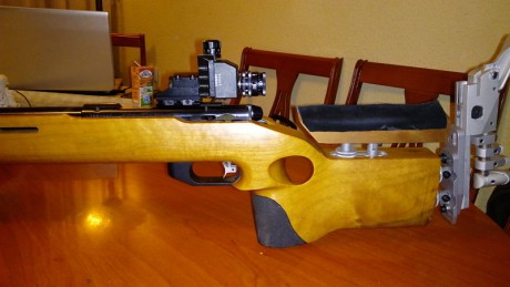 vendo carabina anschutz1913 supermacht en perfectisimo estado con diopter basculante , tunel regulable,tope 51