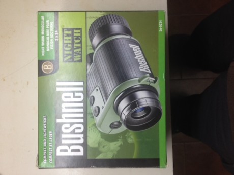 Pues lo dicho en el anuncio cambio mi Monocular de visión nocturna marca: BUSHNELL modelo: 26-0224 es 02