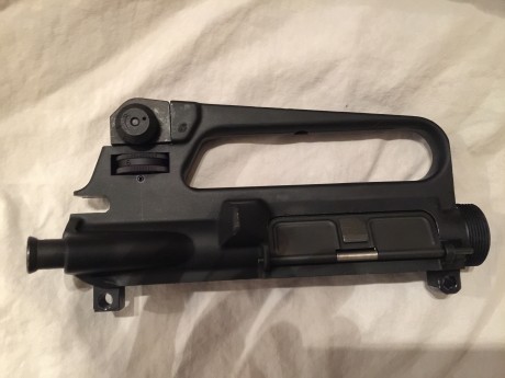 Hola
Vendo upper con asa , venía montado en el Ar 15 marca Olimpic.
Precio 175 euros 01