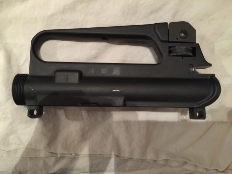 Hola
Vendo upper con asa , venía montado en el Ar 15 marca Olimpic.
Precio 175 euros 00