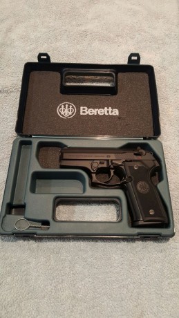 Beretta 8000 Cougar 9mm Parabellum guiada en la licencia F como nueva.

Solo usada 2 veces, la vendo por 00