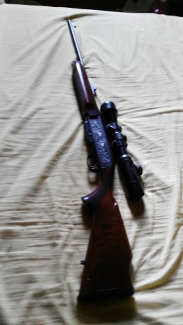 Vendo rifle semiautomático Remington 7400 cal 30-06 con 3cargadores  monturas warne desmontable mira Rolls 01