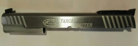 Compañeros, pongo a la venta esta escandalosa STI TARGET MASTER CROMADA DE 6" Y 9 mm,  está prácticamente 70