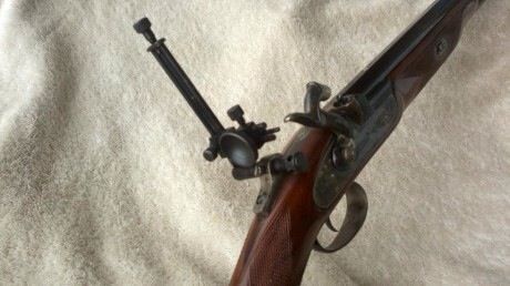 ​Vendo un precioso rifle de avancarga Alexander Henry, calibre 45 y de la marca AMR (Antonio Marcos Ralea)
Se 01