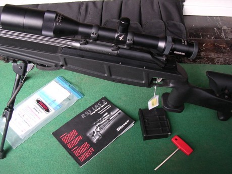 Pues que vendo conjunto de rifle blaser SLR2 en calibre 300wm con cañón ( jagmatch )acanalado de 26" 01