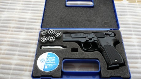 Bueno, por yo tener ahora otra pistola, pongo en venta el CP88 en su maleta rigida, con los 5 cargadores 21