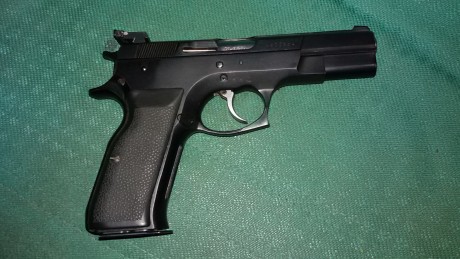 Vendo tanfoglio ta90 combat, revisada y afinada por armero, muy precisa, alza trasera ajustable. 01