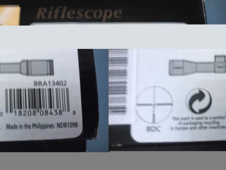 Vendo visor Nikon Monarch 2-8X32, con retícula bdc con compensador trayectoria . Visor de una calidad 02