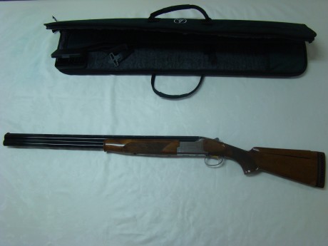 Vendo B 325 (caza) 71 de cañon, 6 choques, culata regulable, ultima serie fabricada con sistema demiblock. 02