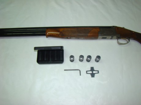 Vendo B 325 (caza) 71 de cañon, 6 choques, culata regulable, ultima serie fabricada con sistema demiblock. 01