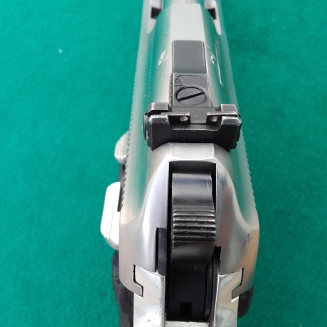 Vendo pistola Taurus mod. 99 AFS en acero inox. en excelente estado, con disparador afinado por armero 02
